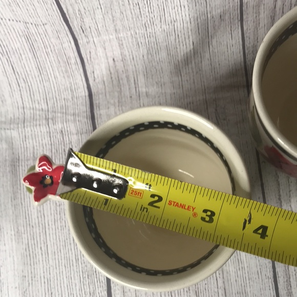 Two 3-D Floral Mugs by Heather Goldminc - Picture 13 of 14